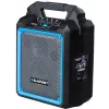 Altavoz estéreo portátil Blaupunkt MB06 negro, azul