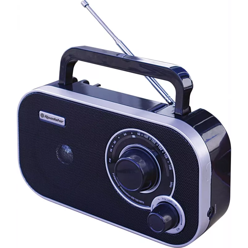 Roadstar TRA-2235 BK radio portátil analógica, FM, negra