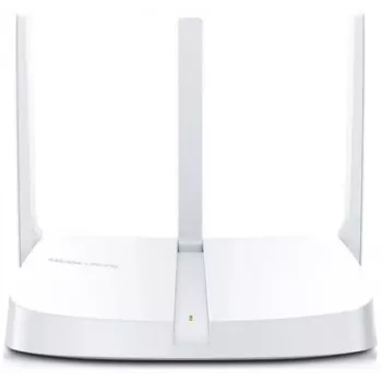 Router inalámbrico N Mercusys 300 Mbit/s Wi-Fi 4 (802.11n) banda única (2,4 GHz) Ethernet LAN blanco de sobremesa