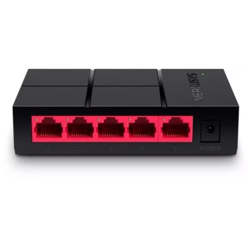 Switch Mercusys SOHO 5 puertos Gigabit 10/100/1000Mbps - MS105G