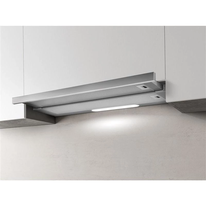 Elica ELITE14 LUX GRIX/A/50 integrable plateado, acero inoxidable 336 m³/h