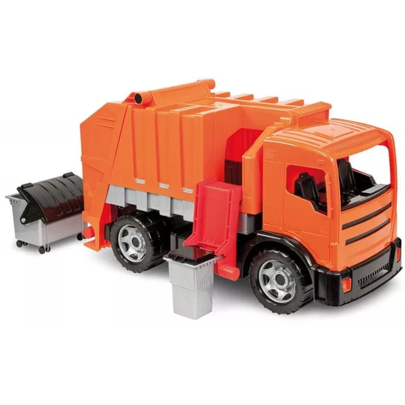Camión de basura de juguete Lena 02166EC — caja de cartón marrón individual