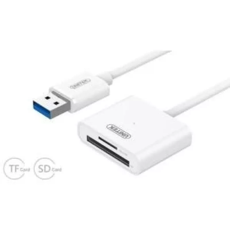 Unitek Y-9321 - Lector de tarjetas (SD, MicroSD, SDHC, MicroSDHC, SDXC, MicroSDXC) - USB 3.0