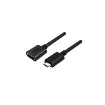 Cable USB Unitek Y-C476BK USB 3.2 Gen 1 (3.1 Gen 1) 0,2 m USB C USB A negro