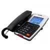 Teléfono con cable Maxcom para escritorio, negro