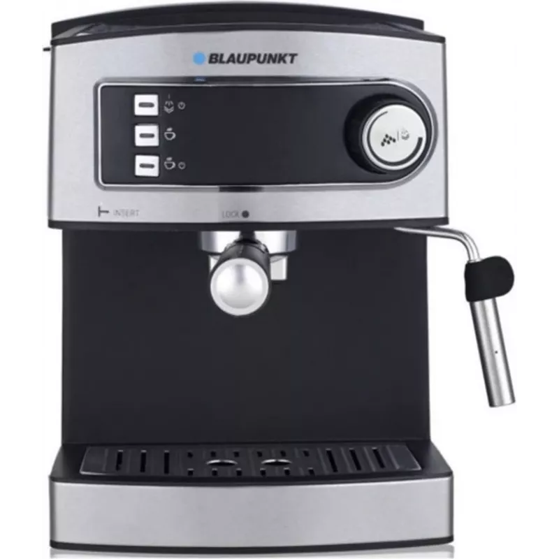 Blaupunkt CMP301 cafetera espresso, 15 bar, 1,6 l, plateado/negro