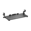 Bandeja de teclado Maclean MC-839 | Bandeja bajo el escritorio para teclado y ratón | Bandeja de teclado con abrazadera | Solución ergonómica para el puesto de trabajo