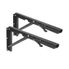 Estante plegable de pared MACLEAN MC-876, resistente y ajustable