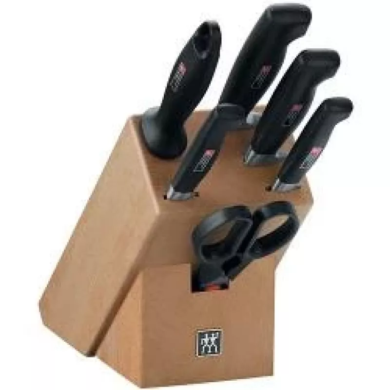 Set de 4 cuchillos en bloque Zwilling Four Star