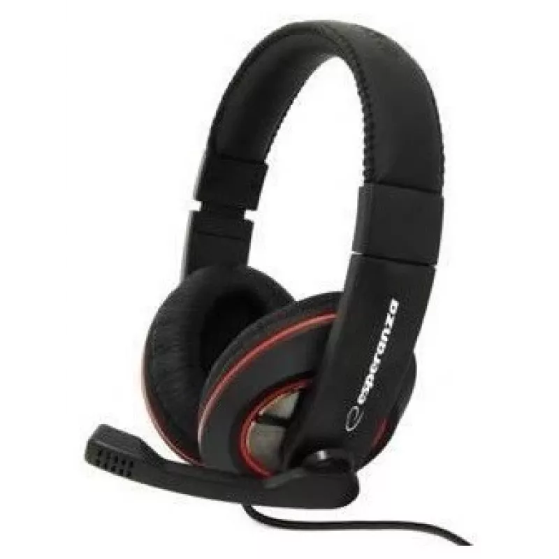 Auriculares con cable ESPERANZA EH118, circumaurales, diadema, cable de 2,5 m, 20–20.000 Hz
