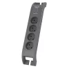 Philips SPN3140A/60 regleta con protección contra sobretensiones, 4 tomas, 2 m