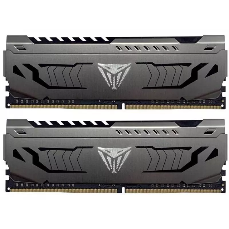Memoria RAM de sobremesa DDR4 Patriot Viper Steel 16 GB (2x8 GB) 3600 MHz CL - DIMM de 288 pines, 1,35 V