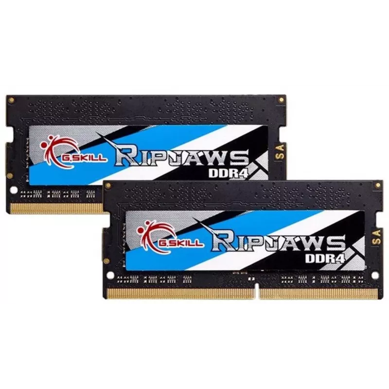 G.Skill Ripjaws - DDR4 - Kit - 32 GB: 2 x 16 GB - SO-DIMM 260-Pin - 3200 MHz / PC4-25600 - sin búfer