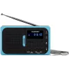 Radio Blaupunkt PR5BL analógica negra, azul