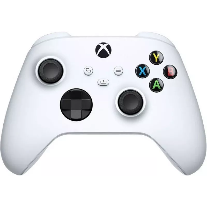 Microsoft Xbox Wireless Controller - Gamepad - Inalámbrico - Bluetooth - Robot White - para PC, Microsoft Xbox One, Android, Microsoft Xbox Series S, Microsoft Xbox Series X