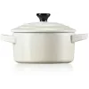Le Creuset 71901107160100 Mini Dutch Oven, 0,25 L, blanco