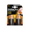Duracell Basic D (R20) pila — pack de 2, pilas primarias de zinc-carbono
