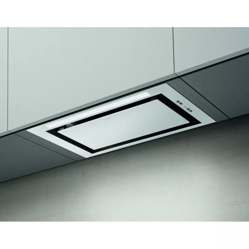 Elica LANE-60-WH campana de pared Lane 52 cm blanca con 3 velocidades + 1 nivel booster y LED-L