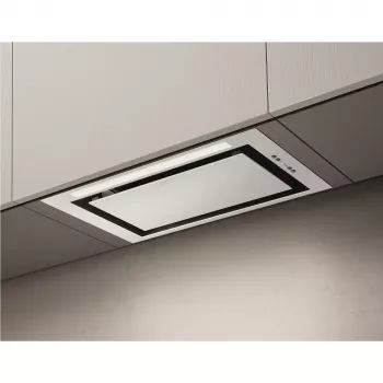 Elica LANE-80-WH campana de pared Lane 72 cm blanca con 3 velocidades + 1 nivel booster y LED-L