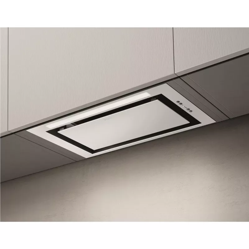Elica LANE-80-WH campana de pared Lane 72 cm blanca con 3 velocidades + 1 nivel booster y LED-L