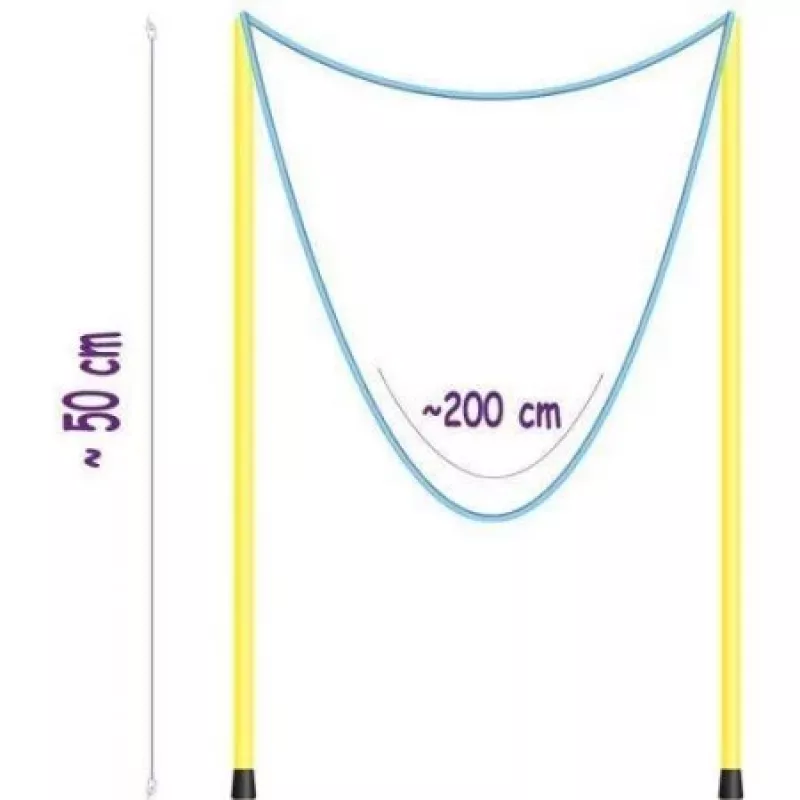 Cuerda para pompas de jabón grandes 50 cm