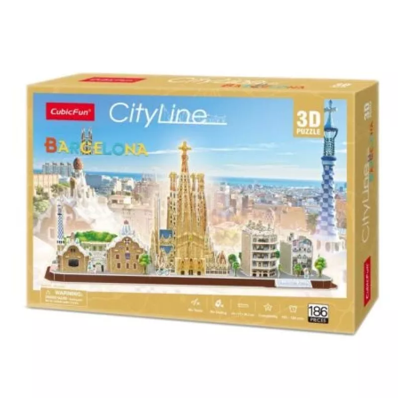 Puzle 3D - Barcelona - dificultad: 4/8