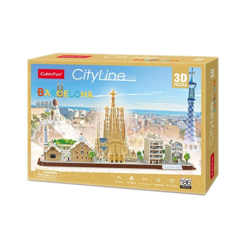 Puzle 3D - Barcelona - dificultad: 4/8
