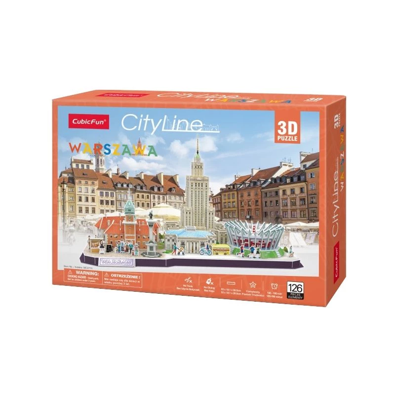Puzle 3D - Cityline Varsovia