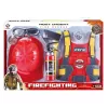 Juego de bomberos de rol Ascato 111452 con accesorios realistas y materiales resistentes