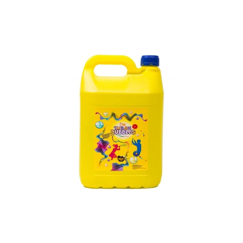 Líquido para pompas de jabón TUBAN 5 l TU3603 – solución de pompas para juguetes y máquinas de pompas