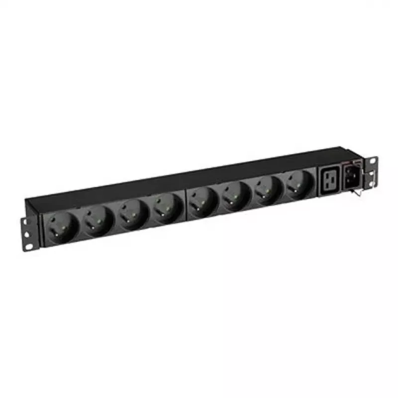 FlexPDU 8 FR - Basic - 1U - monofásico - rackmount - horizontal/vertical - negro