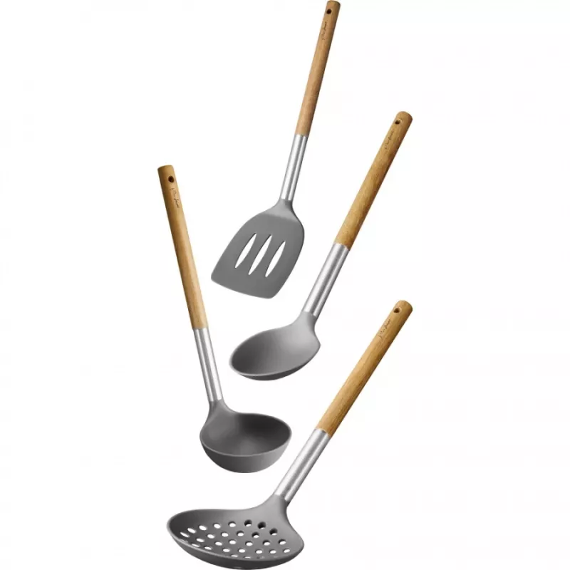 Set de utensilios de cocina Wood Lamart LT