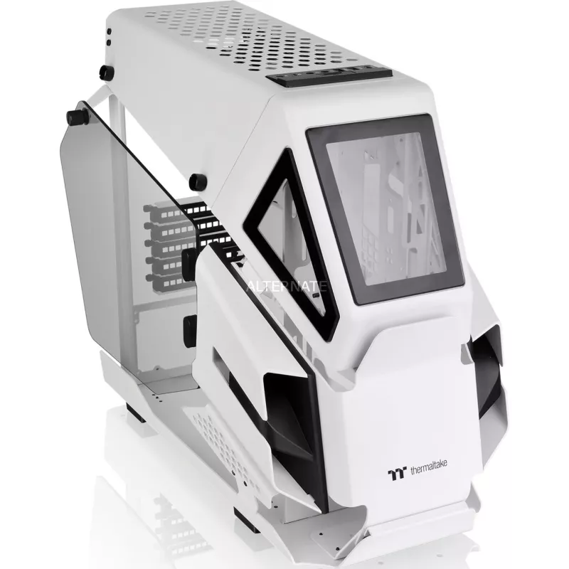 Caja de PC Thermaltake AH T200 Snow Micro Tower blanca