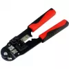 Gembird T-WC-03 Herramienta de crimpar cables negra, roja