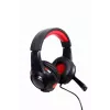 Auriculares gaming con cable GEMBIRD GHS-U-5.1-01 — Over-Ear, compatibilidad 5.1, 20–20.000 Hz, cable de 2 m, Rojo/Negro