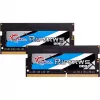 SO-DIMM 16 GB DDR4-3200 (2x 8 GB) Dual-Kit, memoria RAM negra, F4-3200C22D-16GRS, Ripjaws, INTEL XMP