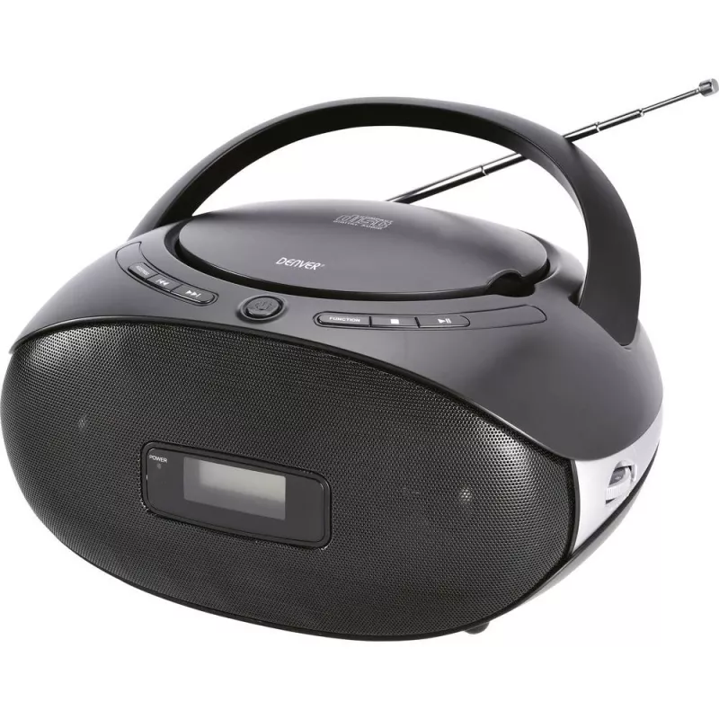 Inter Sales Denver TC-29 - analógico - FM - reproductor - CD-R CD-RW - 1 W...