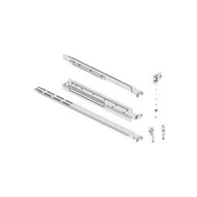 Kit de montaje en rack EVER para SAI, modelo W/OP-ZA00-0002/00, distancia entre guías ajustable 800–1200 mm, plata