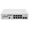Switch de red MikroTik CSS610-8G-2S+IN — 8x Gigabit RJ-45, 2x SFP+ 10G, PoE, entrada 12–57V