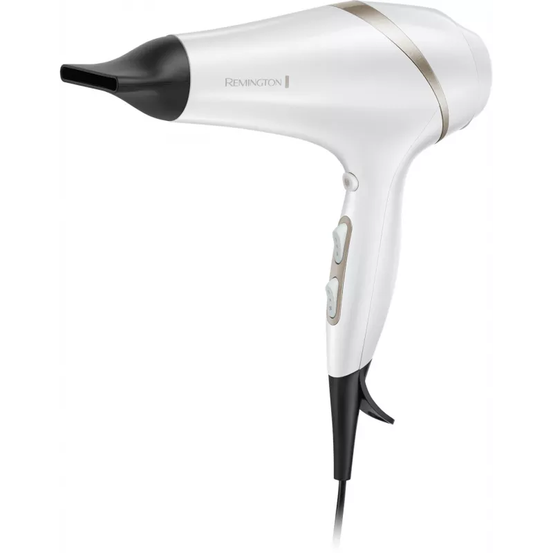 Secador de pelo Remington AC8901 HYDRAlux 2300 W 3 niveles de temperatura función iónica boquilla difusora Blanco