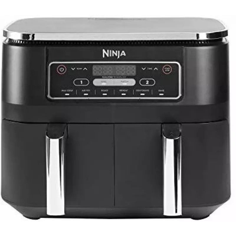 Ninja AF300 Double 7,6 L independiente 1690 W freidora de aire caliente negra