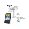 Sencor SWS 9898 Estación meteorológica Wi-Fi profesional con sensor 5-in-1, negra