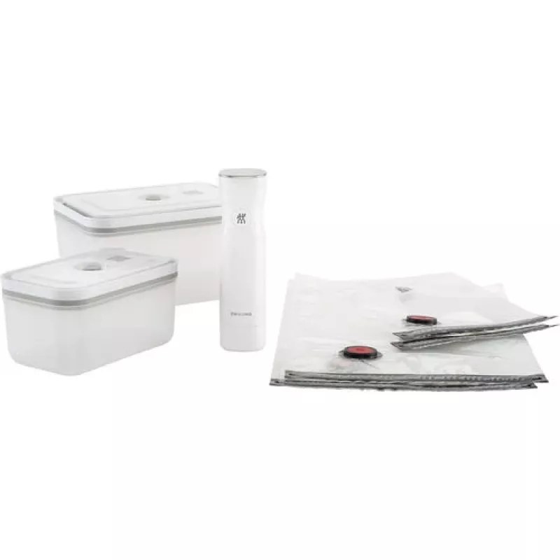 ZWILLING Fresh & Save set de inicio al vacío de plástico M/L, 7 uds., blanco