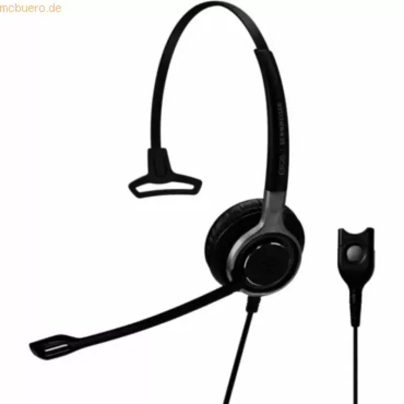 EPOS Sennheiser Headset Impact SC 638 mono negro plata (1000580)