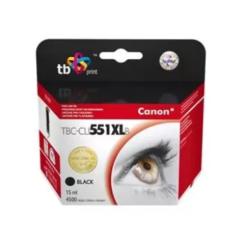 Cartucho de tinta compatible TB para Canon CLI-551XL BK negro