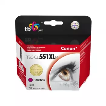 Cartucho de tinta compatible TB para Canon CLI-551XL MG magenta
