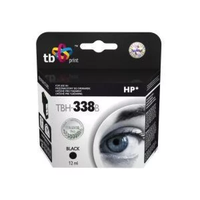 Tinta TBH-338B (HP n.º 338 - C8765EE) negro remanufacturada