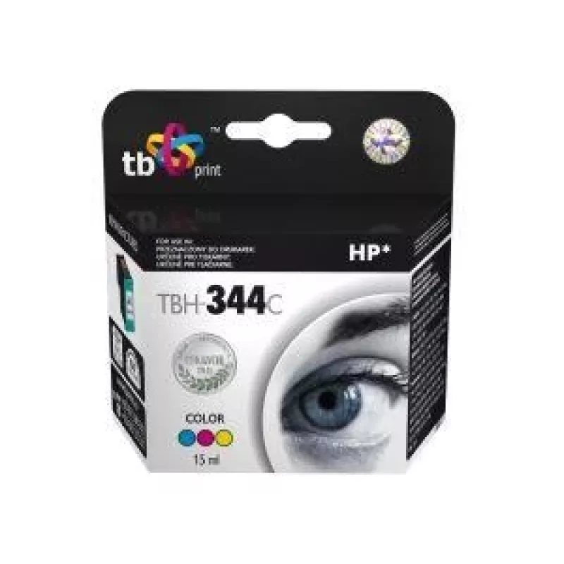 Tinta TBH-344C (HP n.º 344 - C9363EE) color remanufacturada