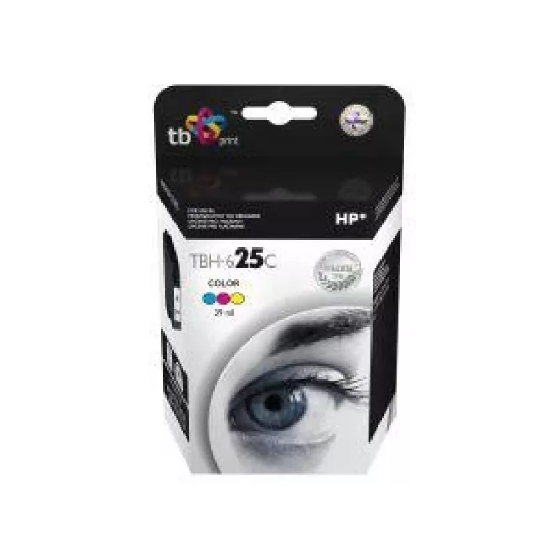 Tinta TBH-625C (HP n.º 17 - C6625A) color remanufacturada