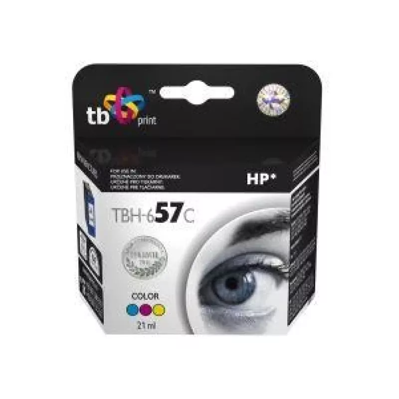 Tinta TBH-657C (HP n.º 57 - C6657A) color remanufacturada